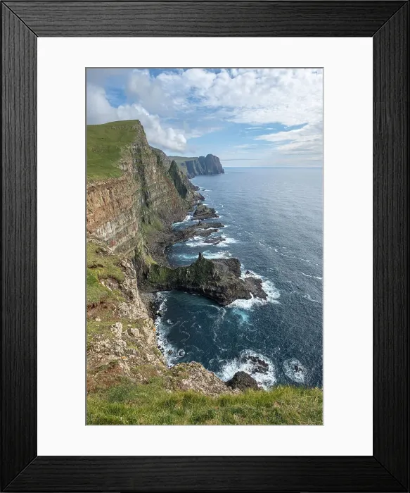 Framed Print : Eggjarnar coast in Suouroy island, Faroe Islands, Denmark, North Atlantic, Europe Framed Print : Eggjarnar coast in Suouroy island, Faroe Islands, Denmark, North Atlantic, Europe
