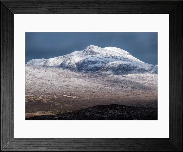 Framed Print : Ben Mor Coigach in winter, Assynt, Assynt-Coigach National Scenic Area, Sutherland, Scottish Highlands, Scotland, United Kingdom, Europe Framed Print : Ben Mor Coigach in winter, Assynt, Assynt-Coigach National Scenic Area, Sutherland, Scottish Highlands, Scotland, United Kingdom, Europe
