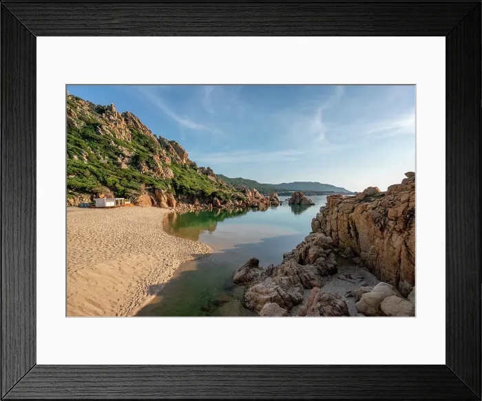 Framed Print : Li Cossi wild beach in Costa Paradiso, Sardinia, Italy, Mediterranean, Europe Framed Print : Li Cossi wild beach in Costa Paradiso, Sardinia, Italy, Mediterranean, Europe
