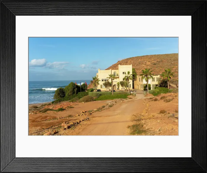 Framed Print : Hotel Auberge Dar Najmat, Mirleft, southern Morocco, North Africa, Africa Framed Print : Hotel Auberge Dar Najmat, Mirleft, southern Morocco, North Africa, Africa