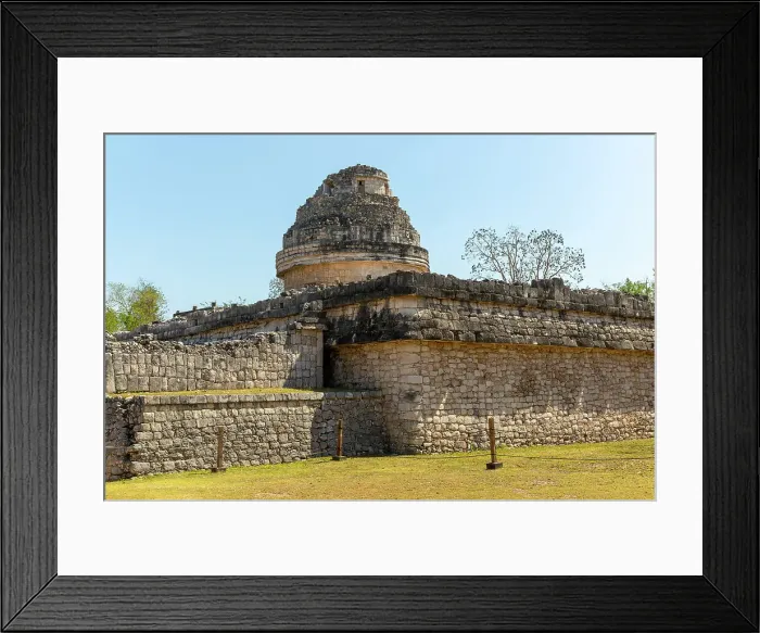 Framed Print : Observatory building (El Caracol), Mayan ruins, Chichen Itza, UNESCO World Heritage Site, Yucatan, Mexico, North America Framed Print : Observatory building (El Caracol), Mayan ruins, Chichen Itza, UNESCO World Heritage Site, Yucatan, Mexico, North America