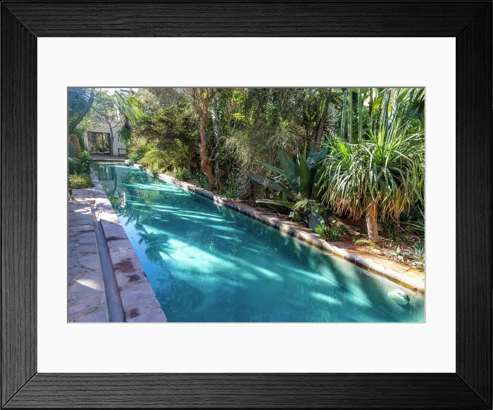 Framed Print : Garden and swimming pool, Dar al Hossoun hotel, architects Eric Ossart and Arnaud Maurieres, Taroudant, Sous Valley, Morocco, North Africa, Africa Framed Print : Garden and swimming pool, Dar al Hossoun hotel, architects Eric Ossart and Arnaud Maurieres, Taroudant, Sous Valley, Morocco, North Africa, Africa