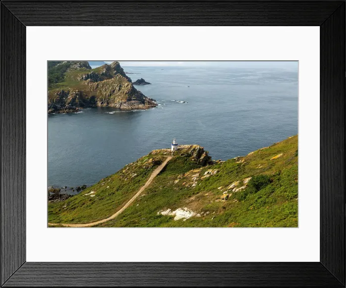 Framed Print : Faro de Porta lighthouse, Isla del Faro, Cies Islands, Atlantic Islands Galicia Maritime Terrestrial National Park, Galicia, Spain, Europe Framed Print : Faro de Porta lighthouse, Isla del Faro, Cies Islands, Atlantic Islands Galicia Maritime Terrestrial National Park, Galicia, Spain, Europe