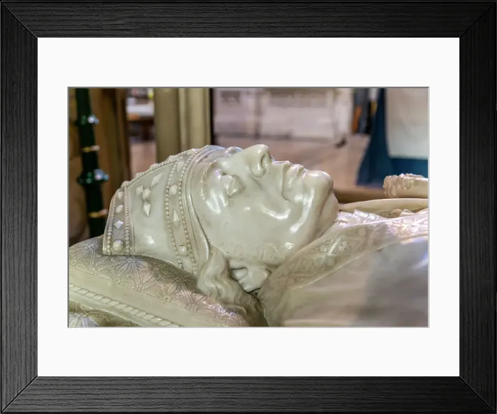 Framed Print : Marble effigy, head of Bishop Walter Kerr Hamilton, died 1869, Salisbury Cathedral, Salisbury, Wiltshire, England, United Kingdom, Europe Framed Print : Marble effigy, head of Bishop Walter Kerr Hamilton, died 1869, Salisbury Cathedral, Salisbury, Wiltshire, England, United Kingdom, Europe