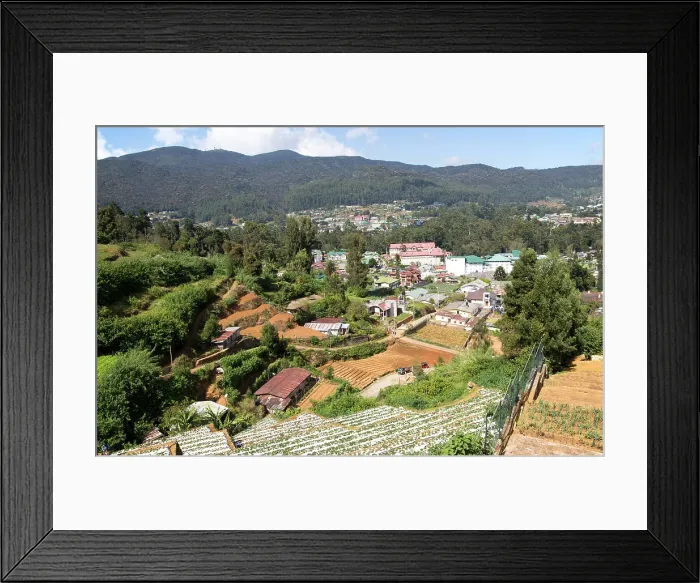 Framed Print : View over the town of Nuwara Eliya, Central Province, Sri Lanka, Asia Framed Print : View over the town of Nuwara Eliya, Central Province, Sri Lanka, Asia