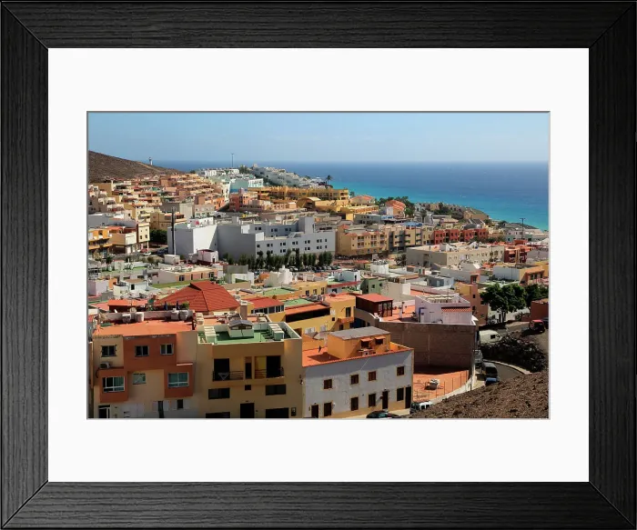 Framed Print : Morro Jable town, Jandia peninsula, Fuerteventura, Canary Islands, Spain, Atlantic, Europe Framed Print : Morro Jable town, Jandia peninsula, Fuerteventura, Canary Islands, Spain, Atlantic, Europe