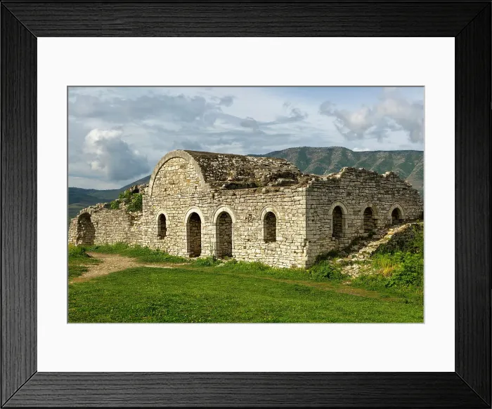 Framed Print : Ruined building in the citadel area of Berat castle, UNESCO World Heritage Site, Berat, Albania, Europe Framed Print : Ruined building in the citadel area of Berat castle, UNESCO World Heritage Site, Berat, Albania, Europe
