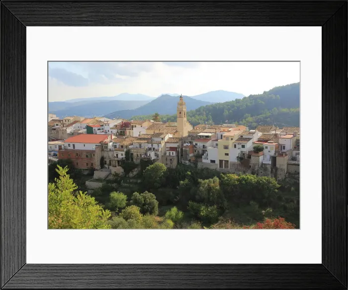 Framed Print : Village of Campell, Vall de Laguar, Marina Alta, Alicante province, Spain, Europe Framed Print : Village of Campell, Vall de Laguar, Marina Alta, Alicante province, Spain, Europe