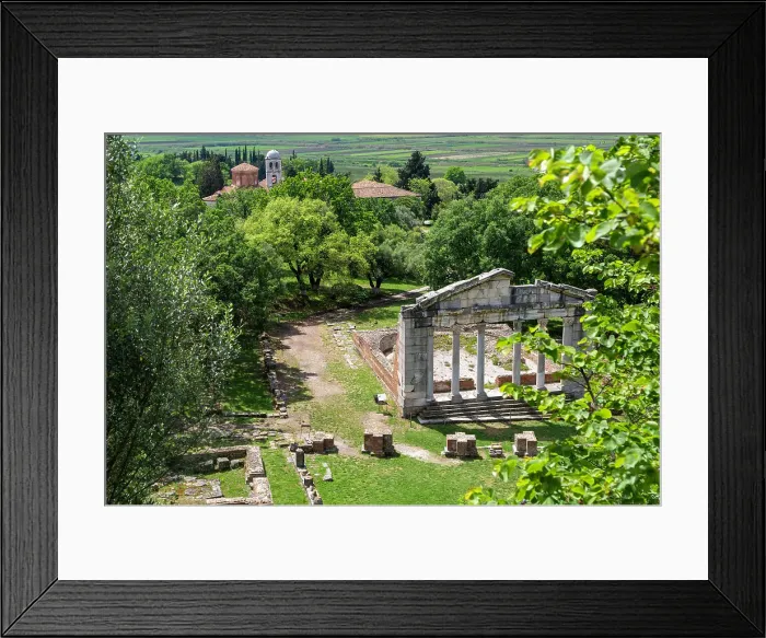 Framed Print : Monument of Agonothetes (Bouleuterion), Roman 2nd century AD, Apollonia Archaeological Park, Pojan, Albania, Europe Framed Print : Monument of Agonothetes (Bouleuterion), Roman 2nd century AD, Apollonia Archaeological Park, Pojan, Albania, Europe