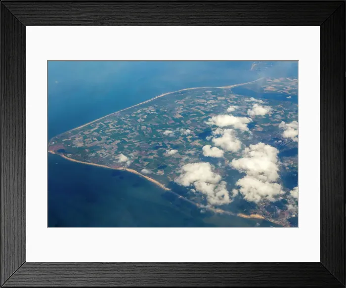 Framed Print : Aerial photo of the North Sea coast and River Scheldt estuary between Vlissingen and Westkapelle, south Holland, Zeeland, Netherlands, Europe Framed Print : Aerial photo of the North Sea coast and River Scheldt estuary between Vlissingen and Westkapelle, south Holland, Zeeland, Netherlands, Europe