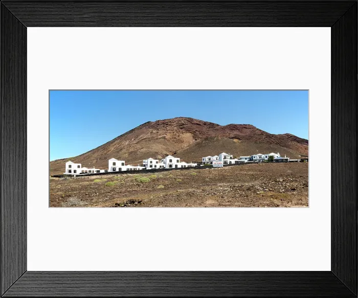 Framed Print : Ocean View new villa development at Playa Blanca, Lanzarote, Canary Islands, Spain, Atlantic, Europe Framed Print : Ocean View new villa development at Playa Blanca, Lanzarote, Canary Islands, Spain, Atlantic, Europe