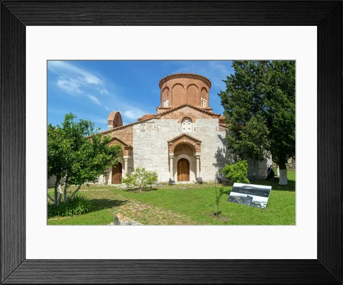 Framed Print : Monastery and Greek Orthodox church of the Virgin Mary, Apollonia Archaeological Park, Pojan, Albania, Europe Framed Print : Monastery and Greek Orthodox church of the Virgin Mary, Apollonia Archaeological Park, Pojan, Albania, Europe