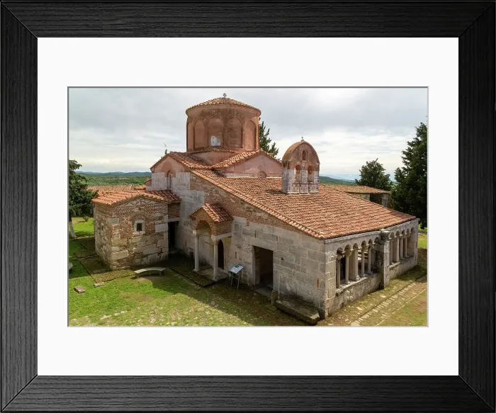 Framed Print : Monastery and Greek Orthodox church of the Virgin Mary, Apollonia Archaeological Park, Pojan, Albania, Europe Framed Print : Monastery and Greek Orthodox church of the Virgin Mary, Apollonia Archaeological Park, Pojan, Albania, Europe