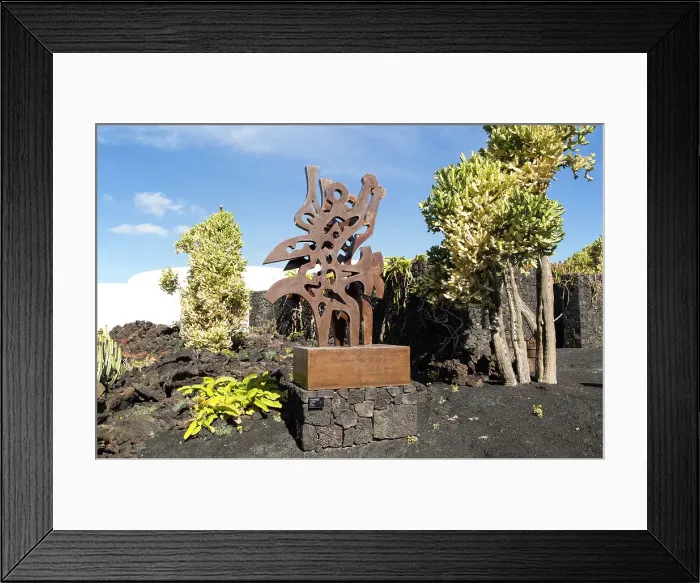 Framed Print : El Triunfador sculpture, Fundacion Cesar Manrique, Taro de Tahiche, Lanzarote, Canary islands, Spain, Atlantic, Europe Framed Print : El Triunfador sculpture, Fundacion Cesar Manrique, Taro de Tahiche, Lanzarote, Canary islands, Spain, Atlantic, Europe