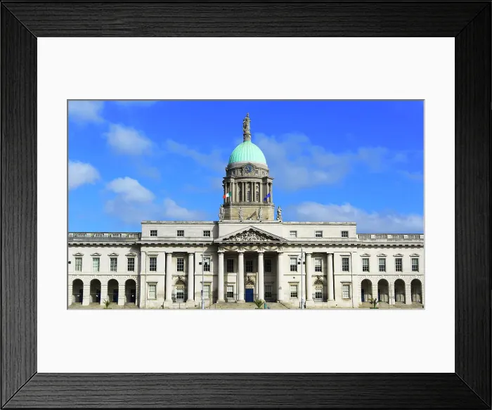 Framed Print : Neo-classical architecture of the Custom House building, city of Dublin, Republic of Ireland, Europe Framed Print : Neo-classical architecture of the Custom House building, city of Dublin, Republic of Ireland, Europe