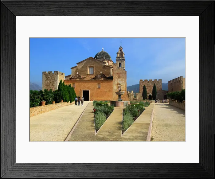 Framed Print : Cistercian Monastery of Saint Mary of Valldigna, Simat de la Valldigna, Valencia province, Spain, Europe Framed Print : Cistercian Monastery of Saint Mary of Valldigna, Simat de la Valldigna, Valencia province, Spain, Europe