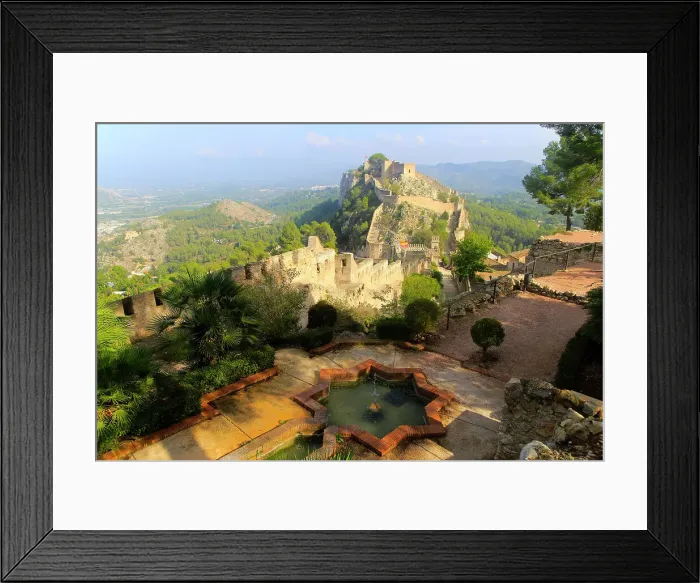 Framed Print : Moorish pool at Castle of Xativa (Jativa), Valencia province, Spain, Europe Framed Print : Moorish pool at Castle of Xativa (Jativa), Valencia province, Spain, Europe