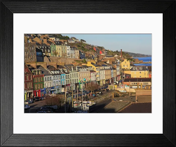 Framed Print : Historic buildings and port, Cobh, County Cork, Munster, Republic of Ireland, Europe