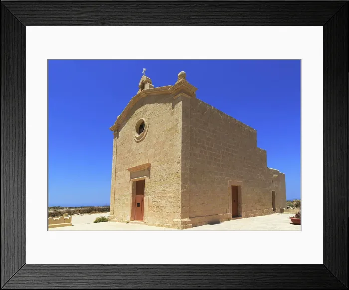 Framed Print : Chapel church of San Dimitri, near Gharb, island of Gozo, Malta, Mediterranean, Europe Framed Print : Chapel church of San Dimitri, near Gharb, island of Gozo, Malta, Mediterranean, Europe
