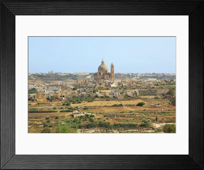 Framed Print : Rotunda domed roof of church of St John the Baptist, village of Xewkija, island of Gozo, Malta, Mediterranean, Europe Framed Print : Rotunda domed roof of church of St John the Baptist, village of Xewkija, island of Gozo, Malta, Mediterranean, Europe