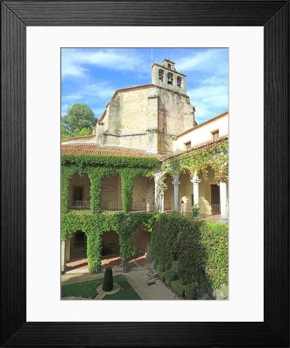 Framed Print : Monasterio de Yuste, Monastery at Cuacos de Yuste, La Vera, Extremadura, Spain, Europe Framed Print : Monasterio de Yuste, Monastery at Cuacos de Yuste, La Vera, Extremadura, Spain, Europe