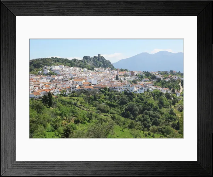 Framed Print : Hill top village of Gaucin, Malaga province, Andalusia, Spain, Europe Framed Print : Hill top village of Gaucin, Malaga province, Andalusia, Spain, Europe