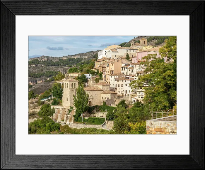 Framed Print : Historic buildings on steep hillside, Rio Jucar gorge, Cuenca, Castille La Mancha, Spain, Europe Framed Print : Historic buildings on steep hillside, Rio Jucar gorge, Cuenca, Castille La Mancha, Spain, Europe