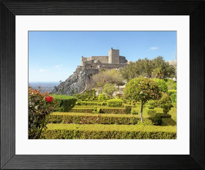Framed Print : Garden of historic castle in medieval village of Marvao, Portalegre district, Alto Alentejo, Portugal, Europe Framed Print : Garden of historic castle in medieval village of Marvao, Portalegre district, Alto Alentejo, Portugal, Europe