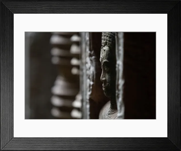 Framed Print : Detail of the carved facade at one of the temples in Angkor Wat complex, UNESCO World Heritage Site, Cambodia, Indochina, Southeast Asia, Asia Framed Print : Detail of the carved facade at one of the temples in Angkor Wat complex, UNESCO World Heritage Site, Cambodia, Indochina, Southeast Asia, Asia