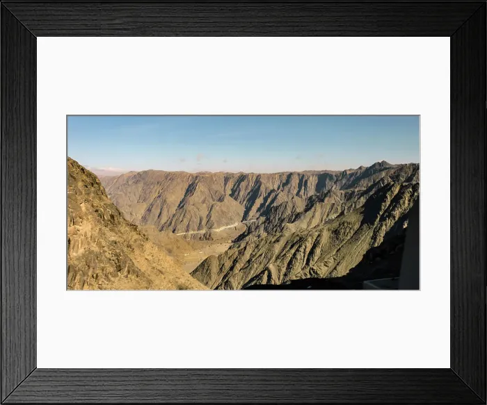 Framed Print : Asir Plateau, with descending road from Abha to Mecca, South West Saudi Arabia, Middle East Framed Print : Asir Plateau, with descending road from Abha to Mecca, South West Saudi Arabia, Middle East