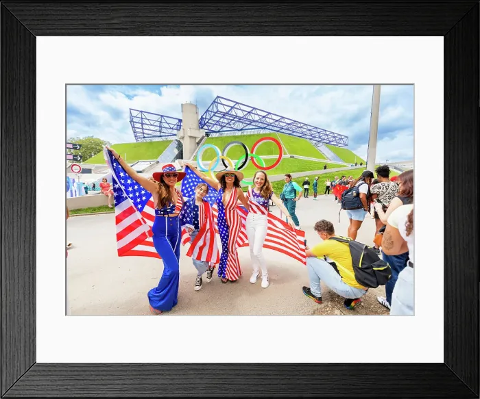 Framed Print : Watching Olympics Gymnastics at the Paris 2024 Olympics, Bercy Arena, Paris, France, Europe Framed Print : Watching Olympics Gymnastics at the Paris 2024 Olympics, Bercy Arena, Paris, France, Europe