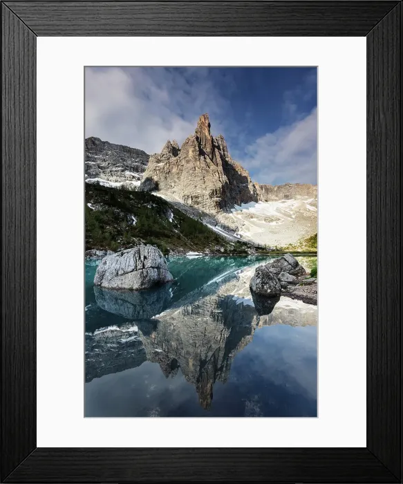 Framed Print : Lago di Sorapis, UNESCO World Heritage site, Dolomites, Belluno, Italy, Europe Framed Print : Lago di Sorapis, UNESCO World Heritage site, Dolomites, Belluno, Italy, Europe