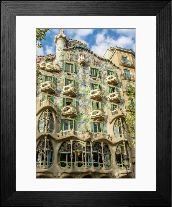 Framed Print : Casa Batllo, modernism design by Antoni Gaudi, UNESCO World Heritage Site, old town, Barcelona, Catalonia, Spain, Europe Framed Print : Casa Batllo, modernism design by Antoni Gaudi, UNESCO World Heritage Site, old town, Barcelona, Catalonia, Spain, Europe