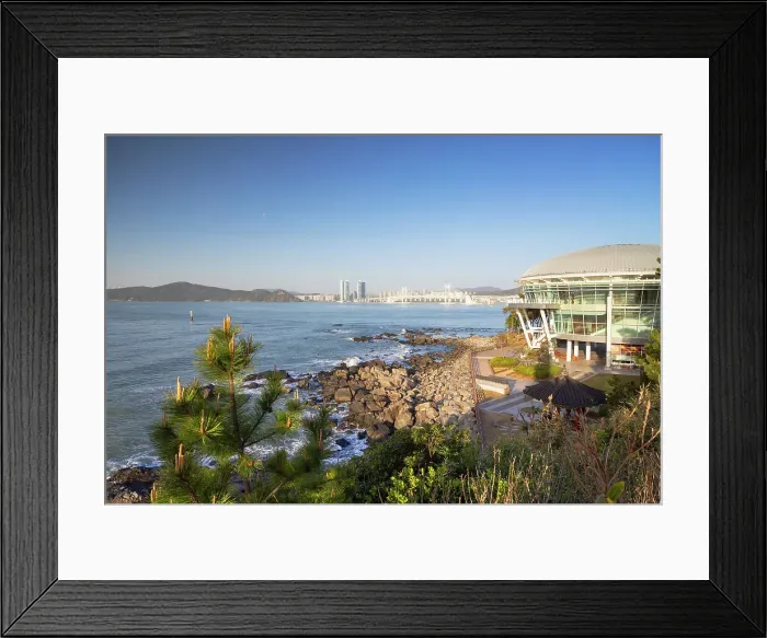 Framed Print : Nurimaru APEC House and Gwangan Bridge, Busan, South Korea, Asia Framed Print : Nurimaru APEC House and Gwangan Bridge, Busan, South Korea, Asia