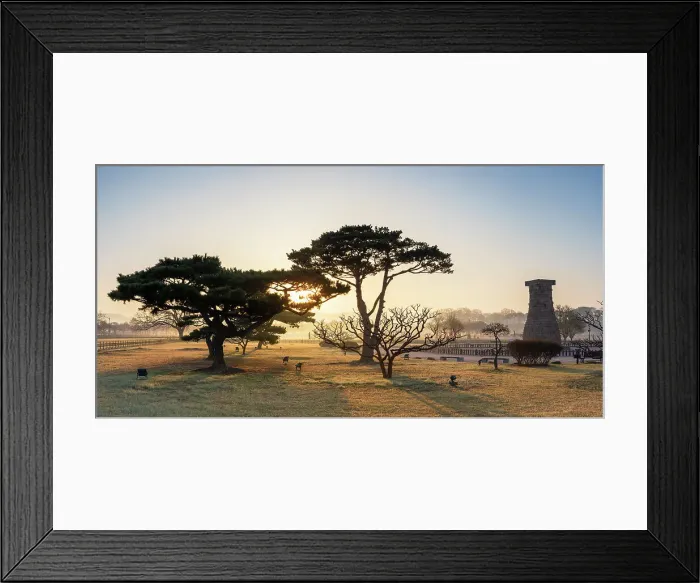 Framed Print : Cheomseongdae Observatory at sunrise, UNESCO World Heritage Site, Gyeongju, South Korea, Asia Framed Print : Cheomseongdae Observatory at sunrise, UNESCO World Heritage Site, Gyeongju, South Korea, Asia