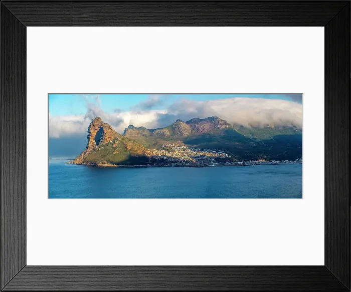Framed Print : View of Hout Bay from Chapmans Peak Drive, Hout Bay, Table Mountain National Park, Cape Town, Western Cape, South Africa, Africa Framed Print : View of Hout Bay from Chapmans Peak Drive, Hout Bay, Table Mountain National Park, Cape Town, Western Cape, South Africa, Africa