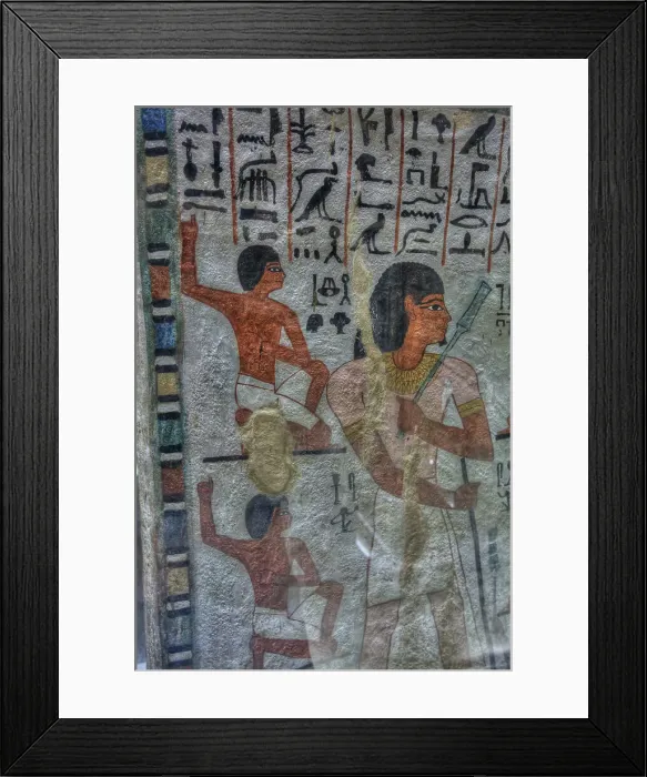 Framed Print : Image of Sennefer on right, Tomb of Sennefer, TT96, Tombs of the Nobles, Ancient Thebes, UNESCO World Heritage Site, Luxor, Egypt, North Africa, Africa Framed Print : Image of Sennefer on right, Tomb of Sennefer, TT96, Tombs of the Nobles, Ancient Thebes, UNESCO World Heritage Site, Luxor, Egypt, North Africa, Africa