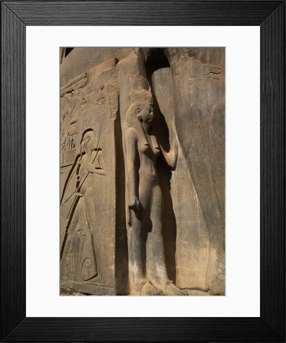 Framed Print : Statue of Nefertari, Luxor Temple, UNESCO World Heritage Site, Luxor, Egypt, North Africa, Africa Framed Print : Statue of Nefertari, Luxor Temple, UNESCO World Heritage Site, Luxor, Egypt, North Africa, Africa
