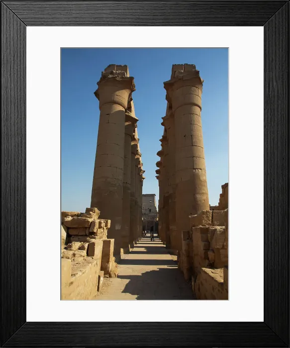 Framed Print : Colonnade of Amenhotep III, Luxor Temple, UNESCO World Heritage Site, Luxor, Egypt, North Africa, Africa Framed Print : Colonnade of Amenhotep III, Luxor Temple, UNESCO World Heritage Site, Luxor, Egypt, North Africa, Africa