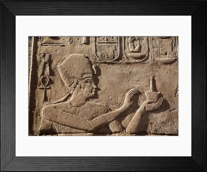 Framed Print : Image of Pharaoh, Bas Relief, Luxor Temple, UNESCO World Heritage Site, Luxor, Egypt, North Africa, Africa Framed Print : Image of Pharaoh, Bas Relief, Luxor Temple, UNESCO World Heritage Site, Luxor, Egypt, North Africa, Africa