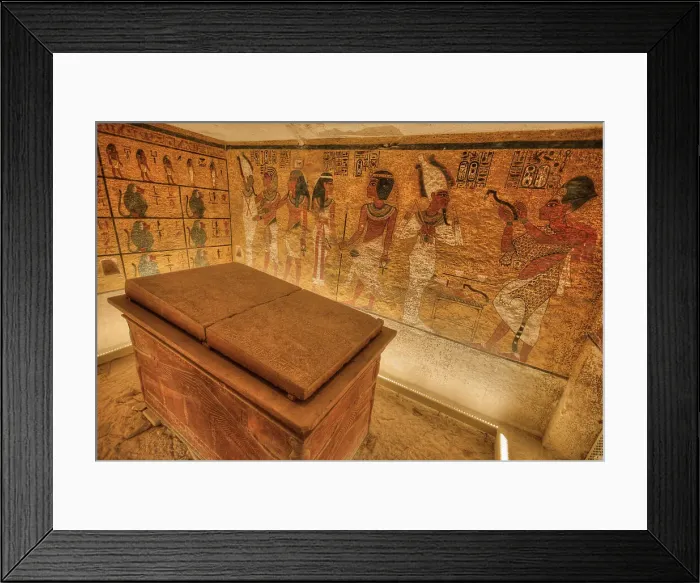 Framed Print : Sarcophagus of Pharaoh Tutankhamun, Tomb of Tutankhamun (King Tut), KV62, Valley of the Kings, Ancient Thebes, UNESCO World Heritage Site, Luxor, Egypt, North Africa, Africa Framed Print : Sarcophagus of Pharaoh Tutankhamun, Tomb of Tutankhamun (King Tut), KV62, Valley of the Kings, Ancient Thebes, UNESCO World Heritage Site, Luxor, Egypt, North Africa, Africa