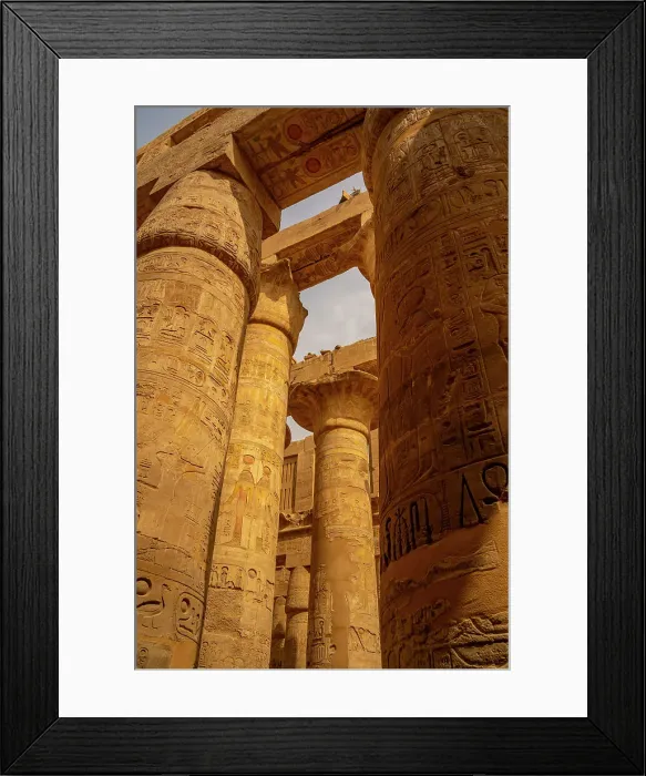 Framed Print : View of Columns, Great Hypostyle Hall, Karnak Temple Complex, UNESCO World Heritage Site, near Luxor, Thebes, Egypt, North Africa, Africa Framed Print : View of Columns, Great Hypostyle Hall, Karnak Temple Complex, UNESCO World Heritage Site, near Luxor, Thebes, Egypt, North Africa, Africa