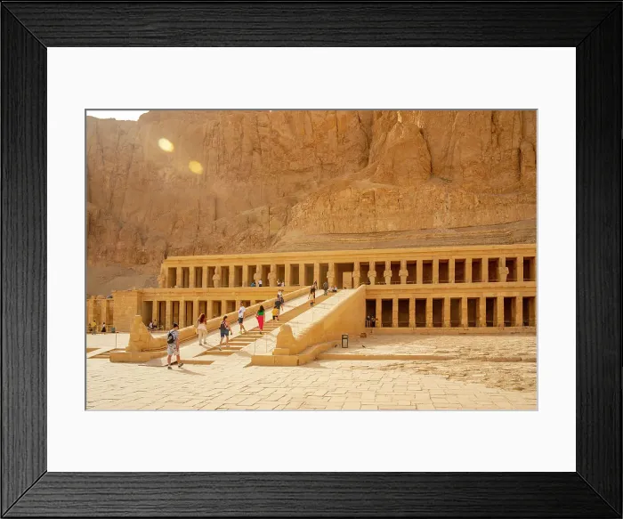Framed Print : View of Mortuary Temple of Hatshepsut, UNESCO World Heritage Site, Deir el-Bahari, Thebes, Egypt, North Africa, Africa Framed Print : View of Mortuary Temple of Hatshepsut, UNESCO World Heritage Site, Deir el-Bahari, Thebes, Egypt, North Africa, Africa