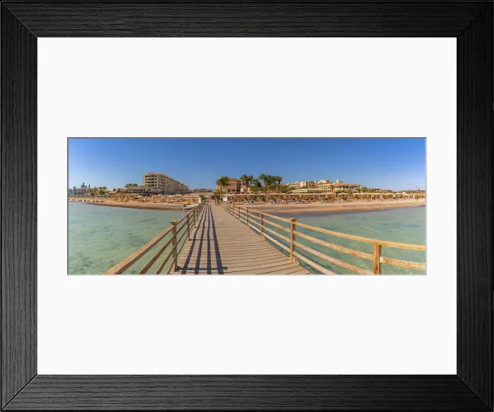 Framed Print : View of pier and hotels visible in background, Sahl Hasheesh, Hurghada, Red Sea Governorate, Egypt, North Africa, Africa Framed Print : View of pier and hotels visible in background, Sahl Hasheesh, Hurghada, Red Sea Governorate, Egypt, North Africa, Africa
