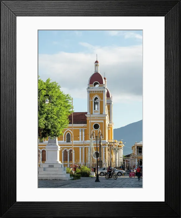 Framed Print : Exterior of Granada Cathedral, Granada, Nicaragua, Central America Framed Print : Exterior of Granada Cathedral, Granada, Nicaragua, Central America