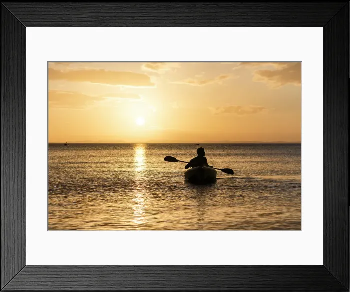 Framed Print : Sunset over Lake Nicaragua, Ometepe Island, Rivas State, Nicaragua, Central America