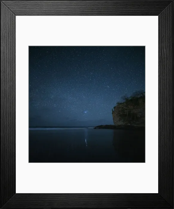 Framed Print : Night sky over Playa el Coco, Rivas, Nicaragua, Central America Framed Print : Night sky over Playa el Coco, Rivas, Nicaragua, Central America