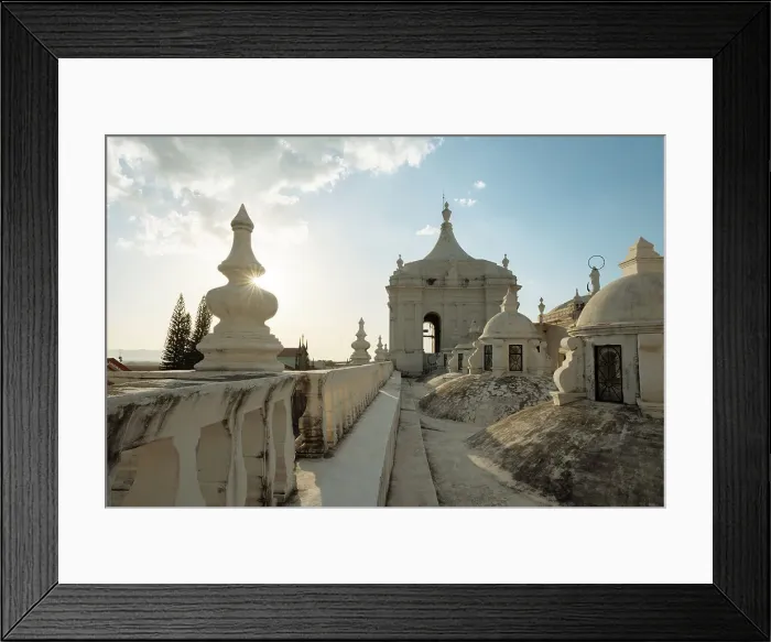 Framed Print : Rooftop of Leon Cathedral, UNESCO World Heritage Site, Leon, Leon Department, Nicaragua, Central America Framed Print : Rooftop of Leon Cathedral, UNESCO World Heritage Site, Leon, Leon Department, Nicaragua, Central America
