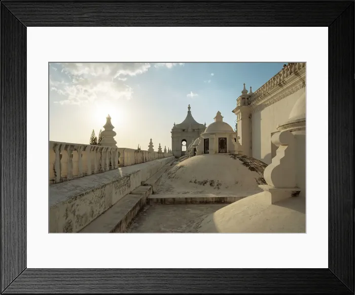 Framed Print : Rooftop of Leon Cathedral, UNESCO World Heritage Site, Leon, Leon Department, Nicaragua, Central America Framed Print : Rooftop of Leon Cathedral, UNESCO World Heritage Site, Leon, Leon Department, Nicaragua, Central America