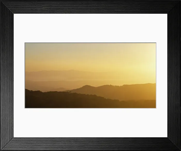 Framed Print : Sunset over landscape near Santa Elena, Puntarenas Province, Costa Rica, Central America Framed Print : Sunset over landscape near Santa Elena, Puntarenas Province, Costa Rica, Central America